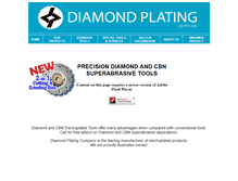 Tablet Screenshot of diamondplating.com.au